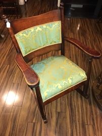 Empire Style Mahogany Rocker