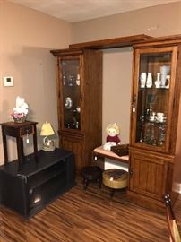 Display Style Entertainment Center, stools, and more