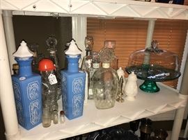 Great array of vintage bottles