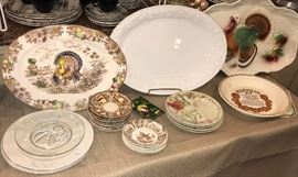 Fabulous selection of Turkey Platters, just in time for Thanksgiving