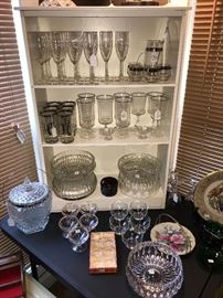 Stemware and Crystal Serving Pieces