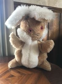 Vintage Herman Pecker & Co. Stuffed Rabbit