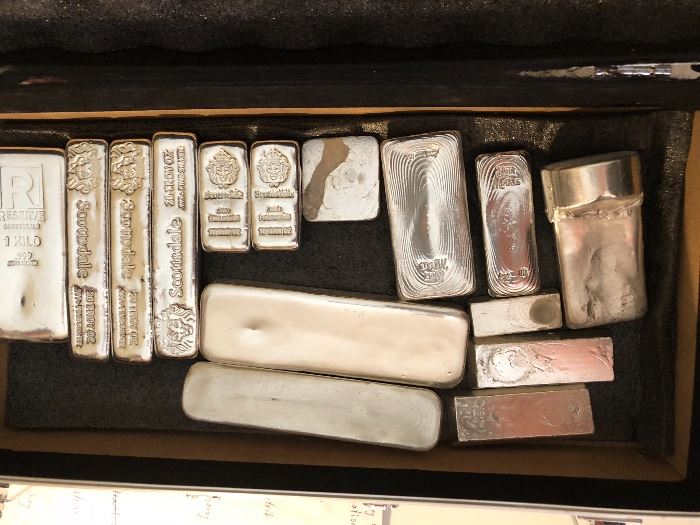 Sterling silver bars