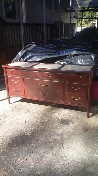 8 Drawer Dresser Solid Wood - good condition - $95.00