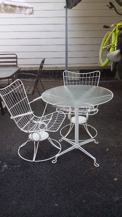 Small outdoor table and chairs - $45.00