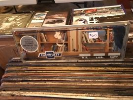 Clip-on Chevrolet visor mirror