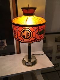 MG Golden Anniversary commemorative lamp. Rare.