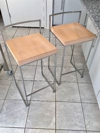 Pair of Lapalma stools - Made in Italy