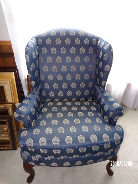 Wing Back Chair - main level