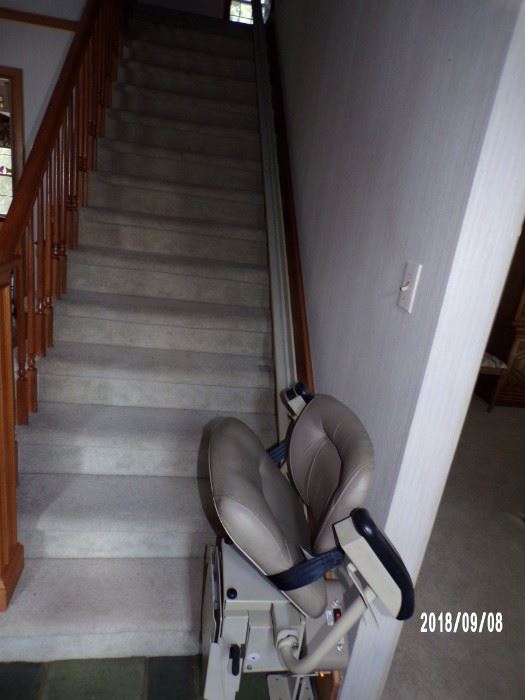 Bruno  Chair Lift - main level to upstairs