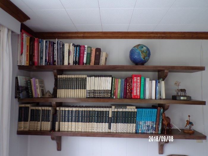 some Books - upstairs  main level