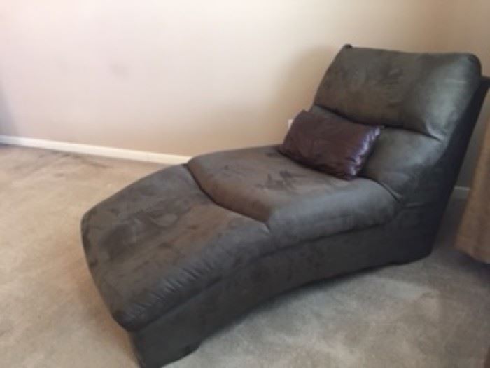 suede chassis lounge