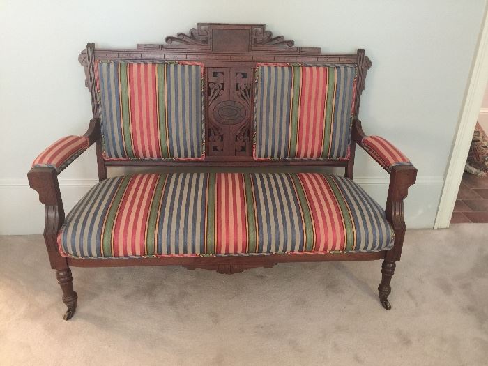 Anitque Eastlake love seat