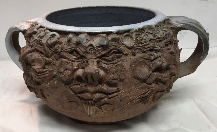 Callic Wood gods Pottery / Earthenware J Goodheart BD8107  https://www.ebay.com/itm/123405342999