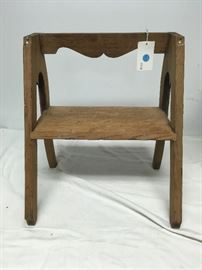 Vintage Primitive Step Up Stool PT0729 https://www.ebay.com/itm/123414098255