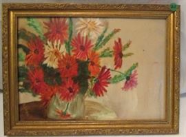 Floral Still Life Oil on Canvas PT3021 https://www.ebay.com/itm/123416382450