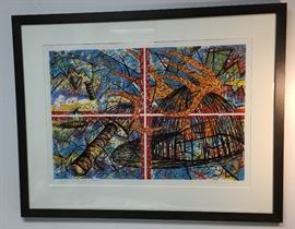 Ignoring the Riddle by Doyle Gertjejansen Contemporary Art Lithograph Framed New Orleans Artist https://www.ebay.com/itm/123418094267