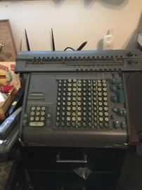 Large Metal Antique Adding Machine SY1006 Movie Prop https://www.ebay.com/itm/113305072902