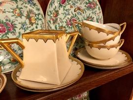 Matching Limoges sugar and creamer