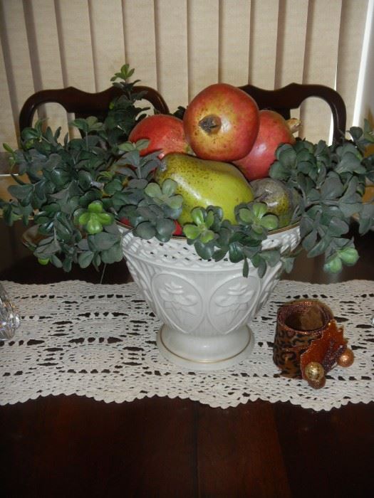 fruit bowl by Lenox