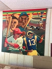 SPORTS PAINTING
