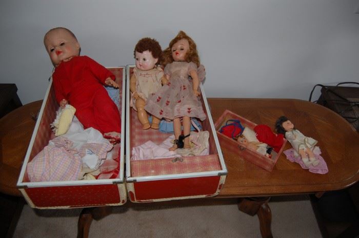 vintage dolls, selling as a lot. Good price