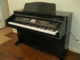 Kawai player and manual piano. 