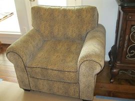 Great comfy leopard chair 