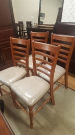 4 chairs