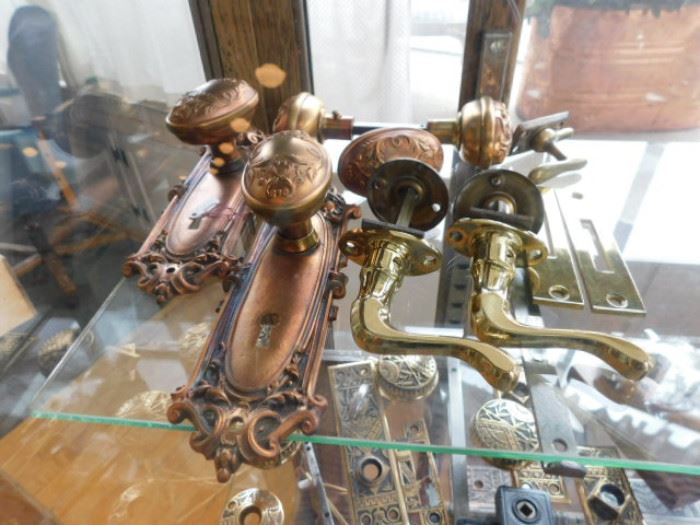 Antique door hardware