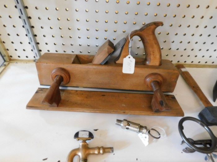 Antique wood planer