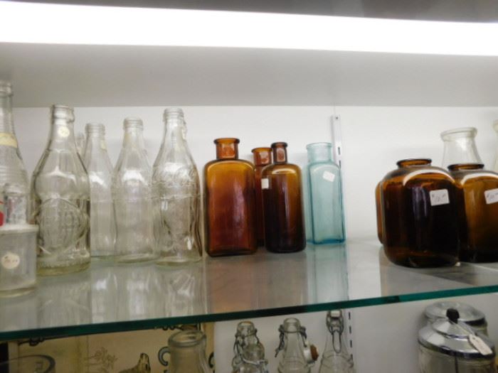 Antique bottles