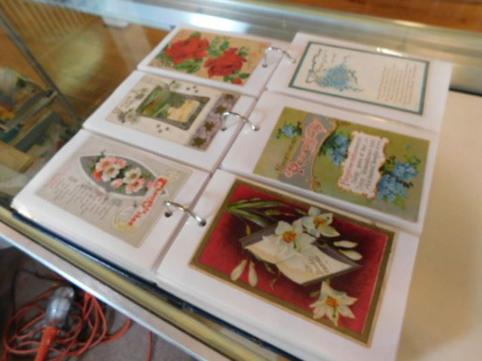 Antique greeting cards