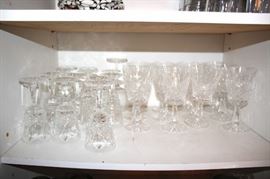 Service for 12 Waterford Stemware