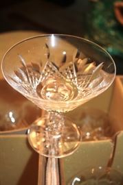 Service for 12 Waterford Stemware
