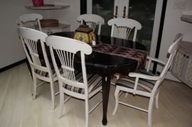 Kitchen Table & Chairs with Decorative