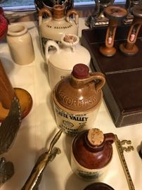Old Whiskey Jugs