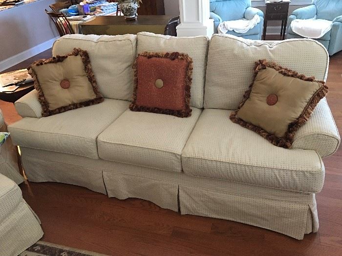 Sofa (with slip cover) $ 140.00 - flower print / original
