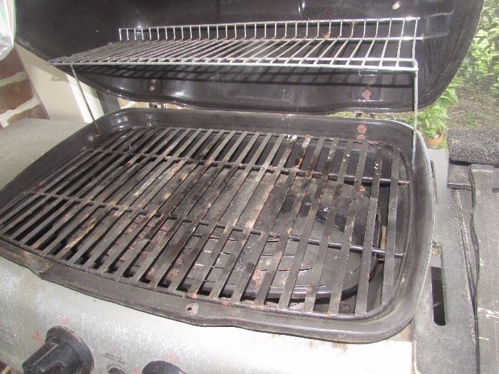 inside of grill