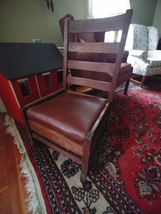 Stickley rocking chair $150.