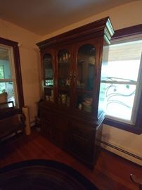 Two part Pine Hutch$125.