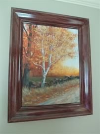 Lovely Countryside oil painting $30