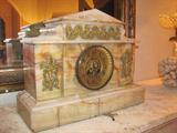 French Marble and Bronze Mantle Clock
