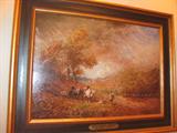Signed David Cox Oil Painting