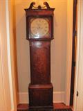 18th century English Oak Case Clock runs perfect all original