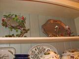 Italian Tole Compote and Candelsticks