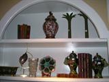 Majolica Oyster Plate, Clossine, Leather Books