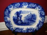 Large Flow Blue Platter