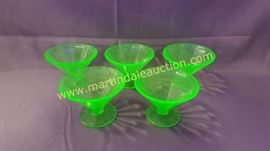 vintage vaseline glass