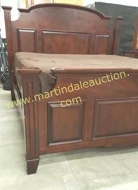 solid wood matching king size bed